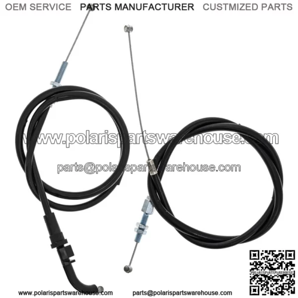 Push Pull Throttle Cable Set for Kawasaki Ninja 250R EX250 54012-0210 (For: Kawasaki)