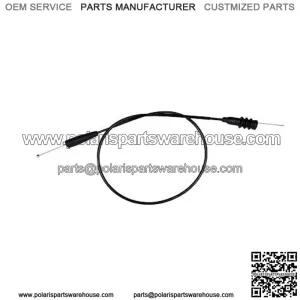 NEW - 03-0357 - Black Vinyl Pull Throttle Cable  Kawasaki KX250  (For: Kawasaki)