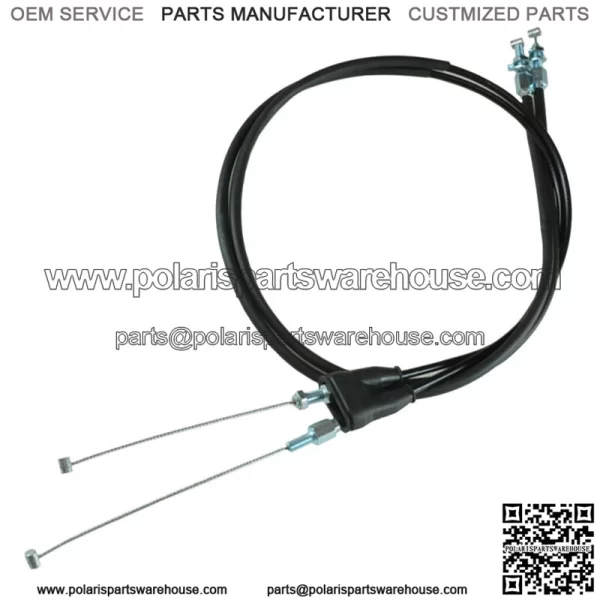 Push-Pull Throttle Cable for Honda CRF250R, CRF250X, CRF450R & CRF450X (For: Honda)