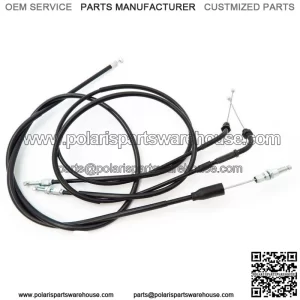 Control Cable Set Throttle Pull Push and Clutch Honda CB550 CB750 69-76 550F 77 (For: Honda)