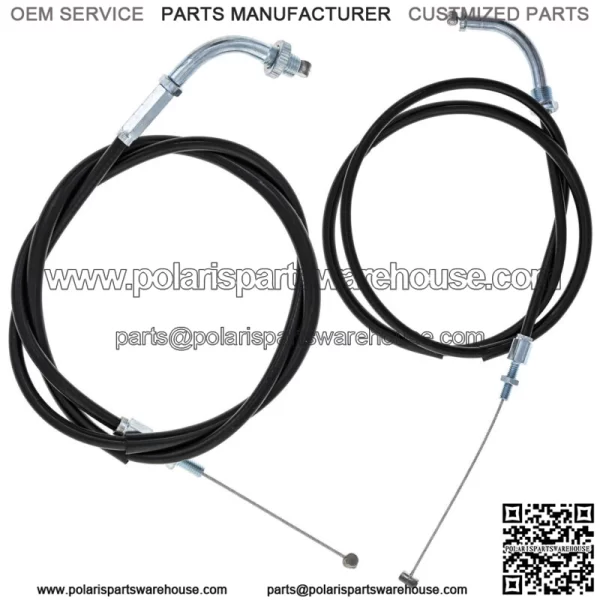 Push Pull Throttle Cable Set for Honda Magna 750 17910-MZ0 17920-MZ5-910 (For: Honda)