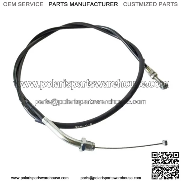 Throttle Cable B (17920-385-000) For Honda XL250 (1972-1976) XL350 (1974-1976) (For: Honda)
