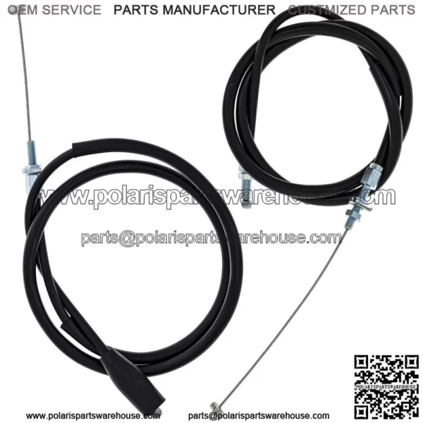 Push Pull Throttle Cable Set for Honda XL250R XR250L 17910-KB7-940 (For: Honda)