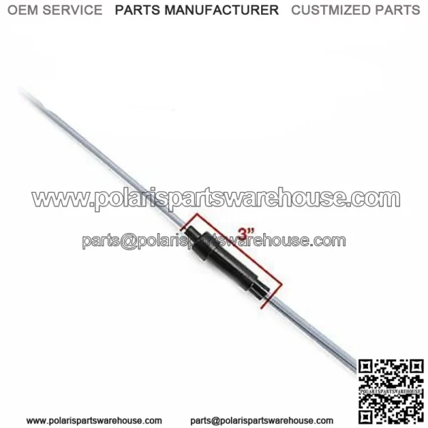 Dual Throttle Cable for Honda CB160 Super Sport 160, CB96 17910-342-000 (For: Honda) - Image 3