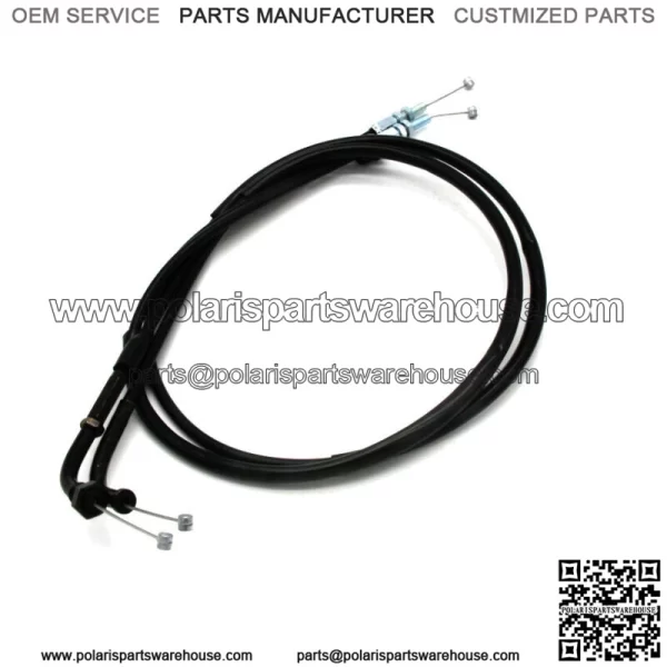 Throttle Cable for Honda 17910-KB4-000 CM250 1982-1983 17920-KB4-000 - Image 2