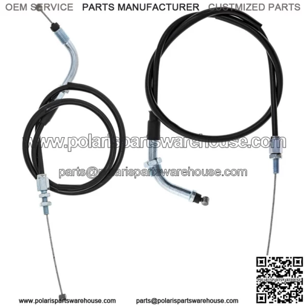Push Pull Throttle Cable Set for Honda CBR1000RR 17910-MEL 17920-MEL (For: Honda)