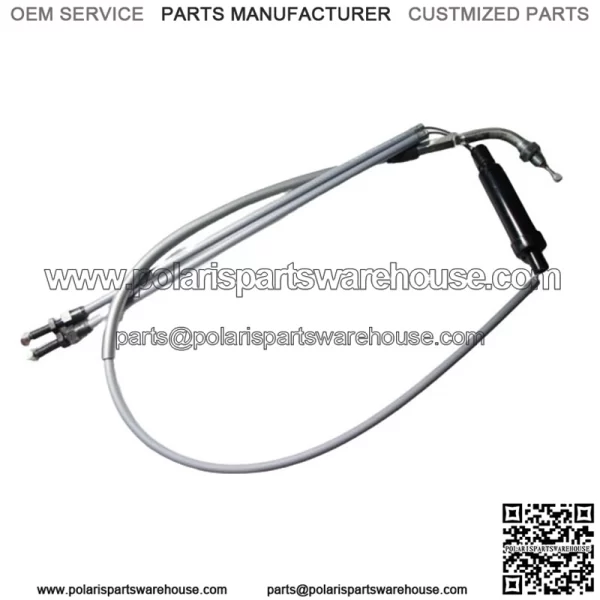 FOR Honda CL250 K0/K3 CL350 K0/K3/K4/K5 CB350G ( '73) Dual Throttle Cable New - Image 2