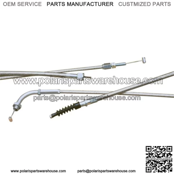 Armor Coat SST Cables +6" Throttle Pull 62-0331 (For: Honda)