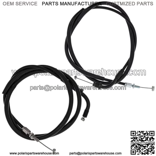 Push Pull Throttle Cable Set Honda CB450SC 17910-447 17920-MC9-760 (For: Honda)