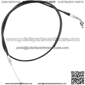 Black Vinyl Throttle Cable Pull OE +12 02-0594 (For: Honda)