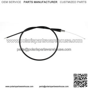Fits 2007 Honda CR85R Black Vinyl Throttle Cable 02-0321 (For: Honda)