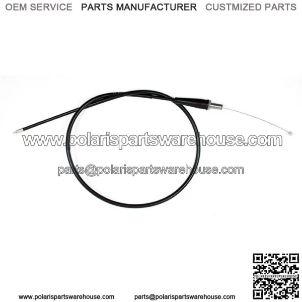 Fits 2007 Honda CR85R Black Vinyl Throttle Cable 02-0321 (For: Honda)