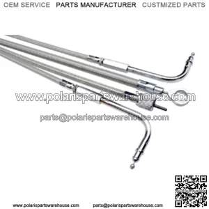 Fits 2005 Honda VTX1300R Armor Coat Stainless Steel Pull Throttle Cable 62-0421 (For: Honda)