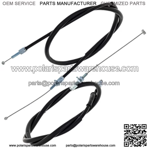 Push Pull Throttle Cable Set Honda XR200R 17910-KG0-405 17920-KT1-671 (For: Honda) - Image 2