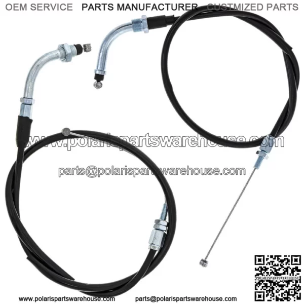Push Pull Throttle Cable Set for Honda CBR600RR 17910-MFJ-D00 (For: Honda)