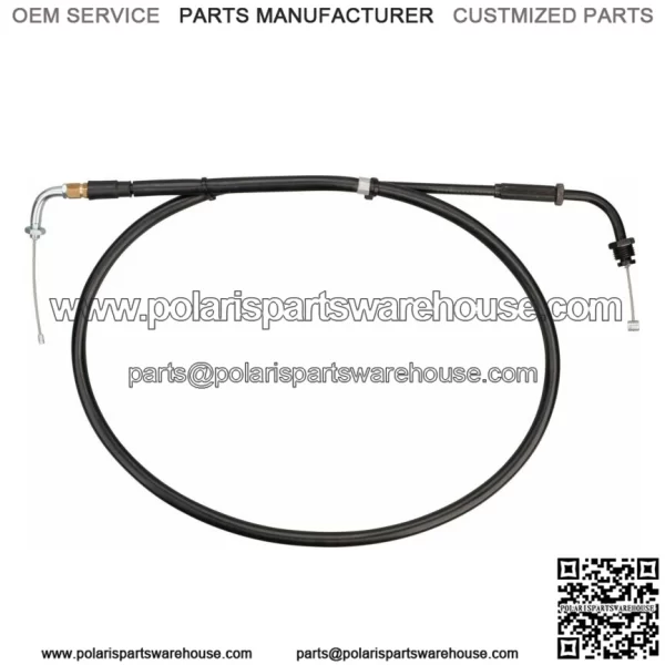 Throttle Cable  (Opener) for Mikuni VM Carbs On Yamaha SR 500  5-167 (For: Yamaha)