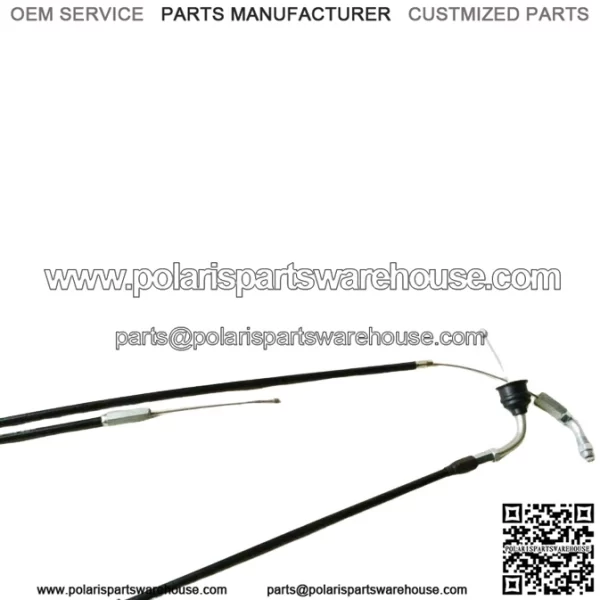 FOR Yamaha DT100 DT100C 1976 DT100X Throttle Cable Ass'y New - Image 3
