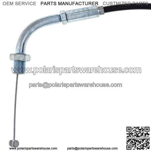 Pull Throttle Cable for Yamaha QT50 3L8-26311-00 3L8-26311-01 1979-1987 (For: Yamaha) - Image 2