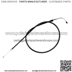 Black Vinyl Throttle Pull Cable For Yamaha XS850S Special 1980-1981 (For: Yamaha)