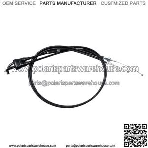 Push Pull Throttle Cable Set DRZ400 DRZ400E KLX400R Replacement (For: Suzuki)