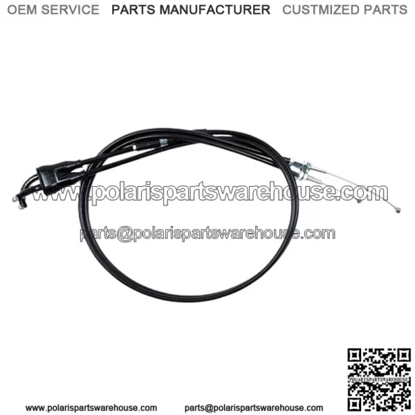 Push Pull Throttle Cable Set DRZ400 DRZ400E KLX400R Replacement (For: Suzuki)
