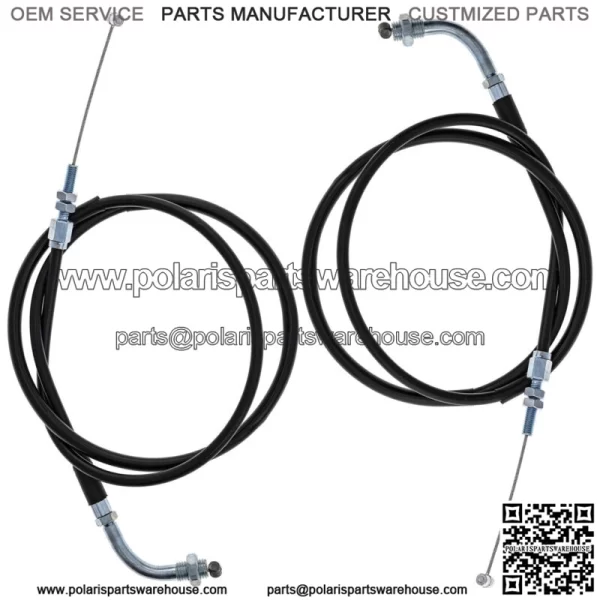 Push Pull Throttle Cable Set for Suzuki GS1000 GS750 GS850G 58300-45610 (For: Suzuki)