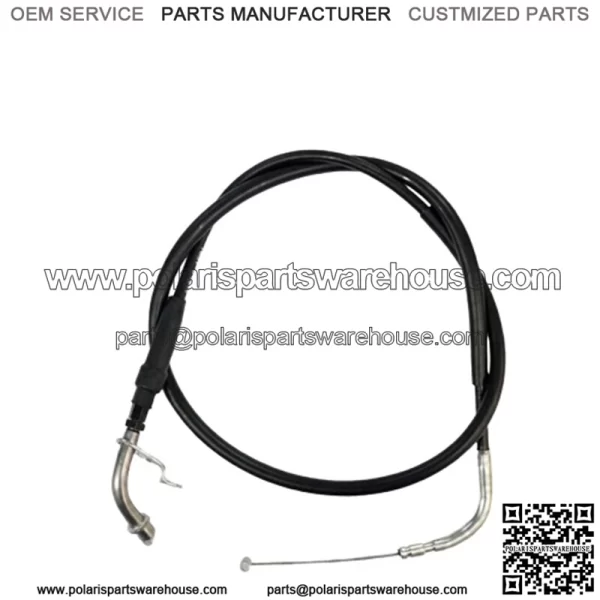 NEW 2005 - 2017  SUZUKI S40 LS650 OEM THROTTLE CABLE ASSEMBLY 58300-24C00 (For: Suzuki)