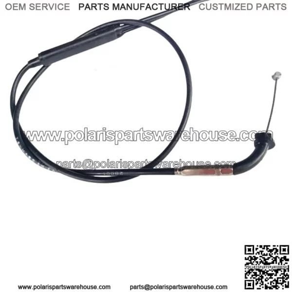 Suzuki TS125 TC125 '71-'77 TS185 '73-'75 TC185 RV125 '73-'75 Throttle Cable Nos - Image 2
