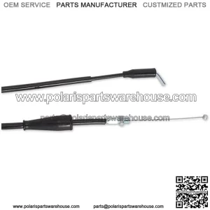 Throttle Cable Black fits Suzuki/Kawasaki DR-Z125L/DR-Z125/KLX125L/KLX125 (For: Suzuki)