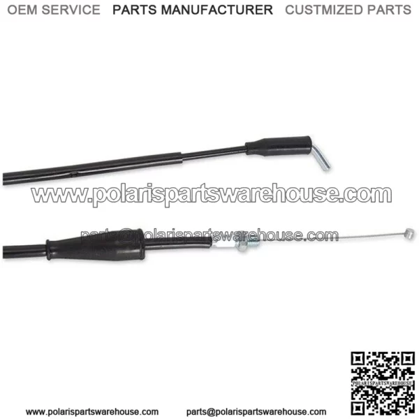 Throttle Cable Black fits Suzuki/Kawasaki DR-Z125L/DR-Z125/KLX125L/KLX125 (For: Suzuki)