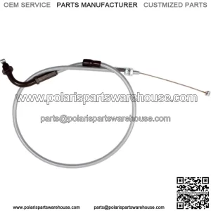 Black Vinyl Throttle Cable For Suzuki Lt230E Quadrunner 1987-1993 (For: Suzuki)