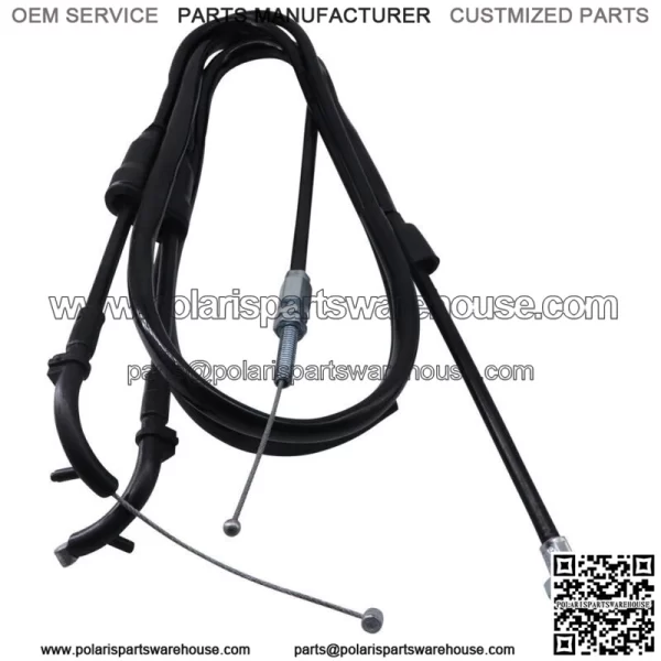New Throttle Cable For Honda CRF450R CRF450X Suzuki RMZ450 Kawasaki KX250F - Image 2