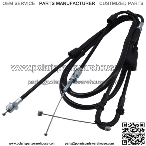 New Throttle Cable For Honda CRF450R CRF450X Suzuki RMZ450 Kawasaki KX250F - Image 3