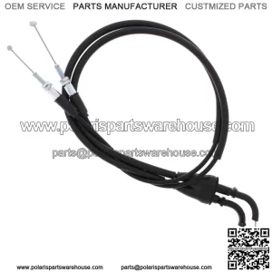 NEW 45-2044 Black Vinyl Throttle Cable (For: Suzuki)