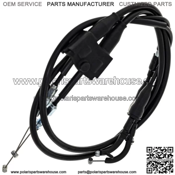 Push Pull Throttle Cable for Suzuki 2013-2018 RMZ250 58301-49H10 (For: Suzuki) - Image 2