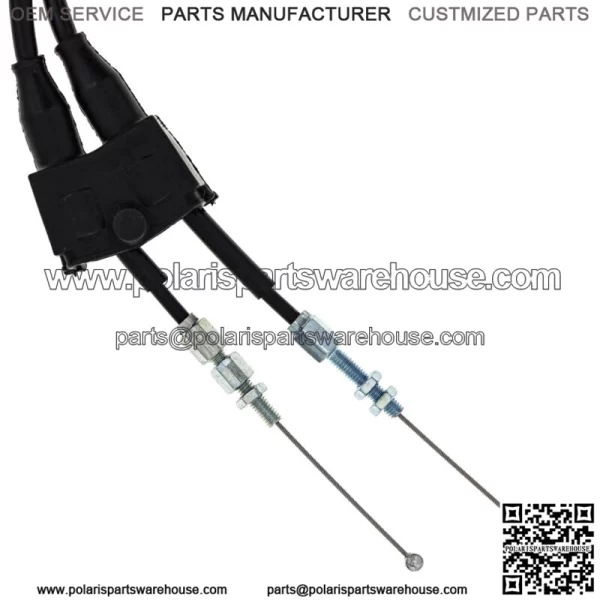 Push Pull Throttle Cable for Suzuki 2013-2018 RMZ250 58301-49H10 (For: Suzuki) - Image 4