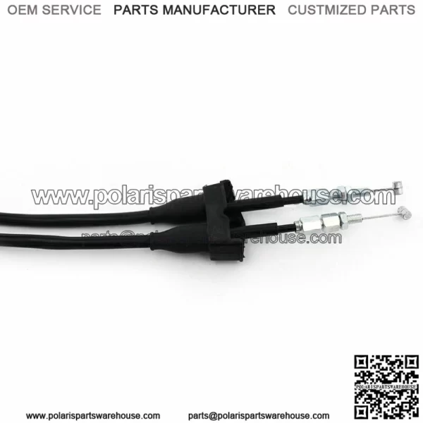 For Suzuki RMZ450 Pull & Push Throttle Cables Stainless Steel+PVC RM-Z450 08-17 (For: Suzuki) - Image 3