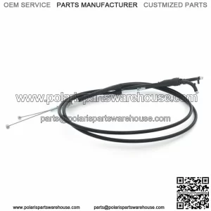 For Suzuki RMZ250 RMZ450 2007 Pull Push Throttle Cable Kit Stainless Steel & PVC (For: Suzuki)