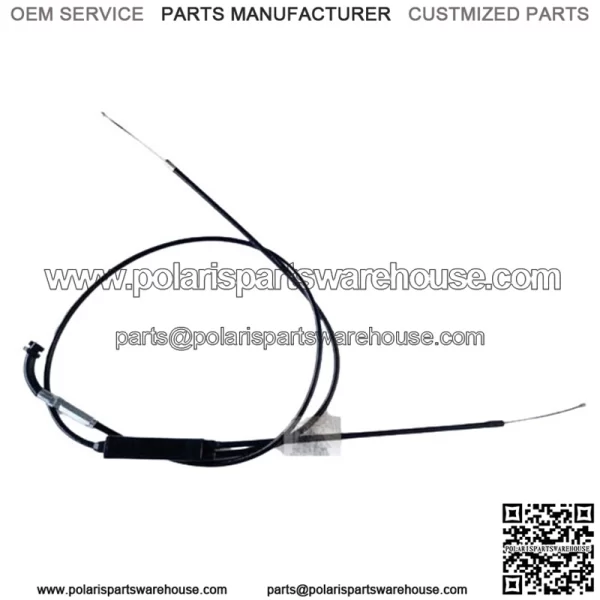 FOR Suzuki TS125 TC125 '71-'77 TS185 '73-'75 RV125 '73-'75 Throttle Cable New - Image 2