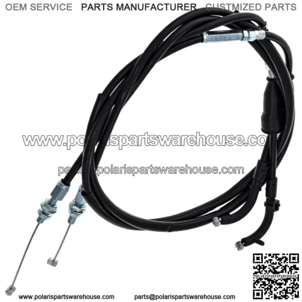 Push Pull Throttle Cable for Kawasaki KX250F Suzuki RMZ250 K5401-20119 (For: Suzuki) - Image 2