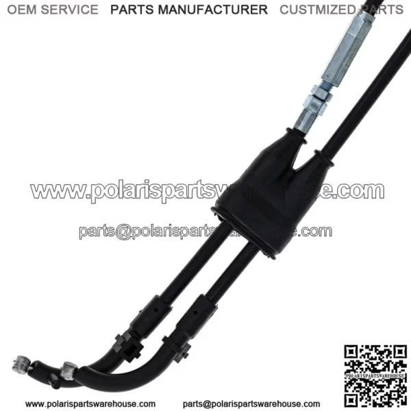 Push Pull Throttle Cable for Kawasaki KX250F Suzuki RMZ250 K5401-20119 (For: Suzuki) - Image 3