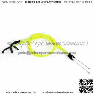 Motorcycle Throttle Cable Push/Pull Wire Fit For Suzuki 600 06-09 Green SG T9 (For: Suzuki)