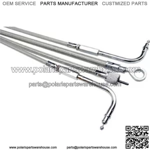 Armor Coat Throttle Pull Cable +8" Suzuki Boulevard 1800 M109R 640264 (For: Suzuki)