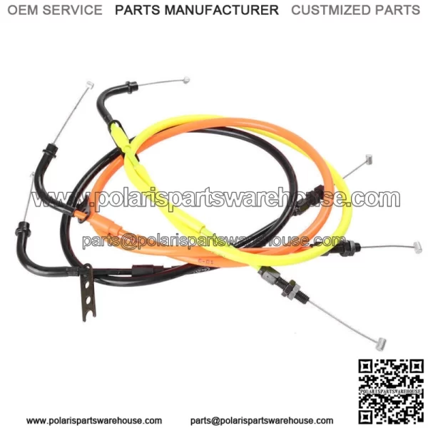 Motorcycle Throttle Cables Wire Line For Suzuki GSXR600 / GSXR750 2006-2010 (For: Suzuki) - Image 3