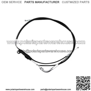 Fits 1990 Suzuki VS1400GL Intruder Black Vinyl Pull Throttle Cable (For: Suzuki)