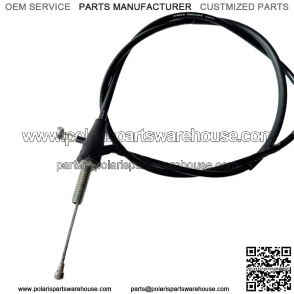 Set 5 Cables : Choke /Speedometer /Front brake /Clutch /Throttle For Suzuki K125 - Image 4