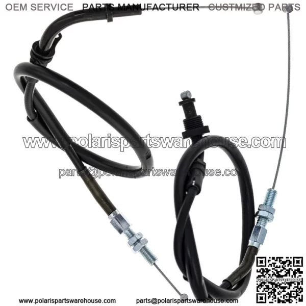 Push Pull Throttle Cable Set Suzuki SV650 SV650S 58300-20F00 58300-20F10 (For: Suzuki) - Image 2