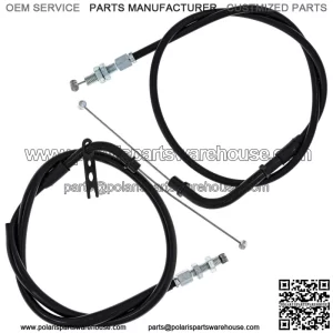 Push Pull Throttle Cable Set Suzuki GSXR1000 58300-41G10 58300-41G00 (For: Suzuki)
