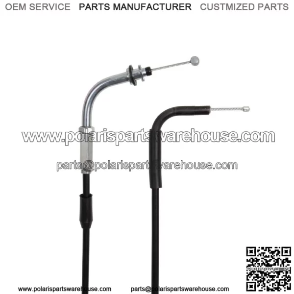 Throttle Cable A (Open) for Suzuki AY 50 AC/ W/ WR Katana / 58300-35E00 - Image 2
