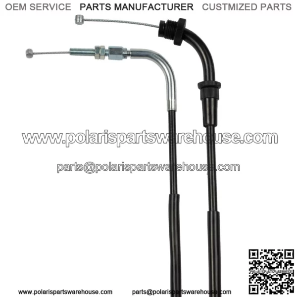 Throttle Cable B (Close) for Suzuki VL 125/250 / 58300-26F10 - Image 2